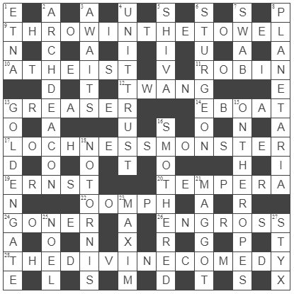 picture of the completed grid