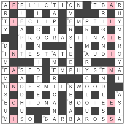 picture of the completed grid