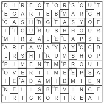 picture of the completed grid