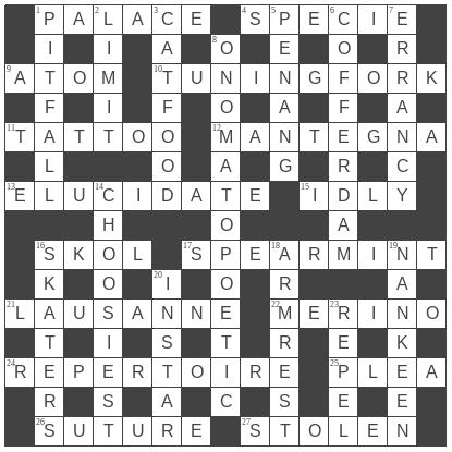  picture of the completed grid