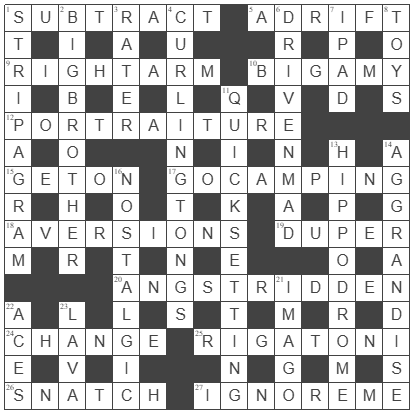 picture of the completed grid