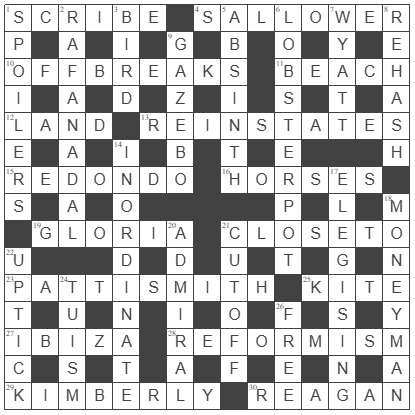 picture of the completed grid