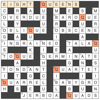 picture of the completed grid