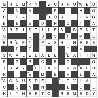 picture of the completed grid