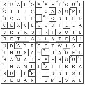 picture of the completed grid