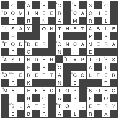 picture of the completed grid