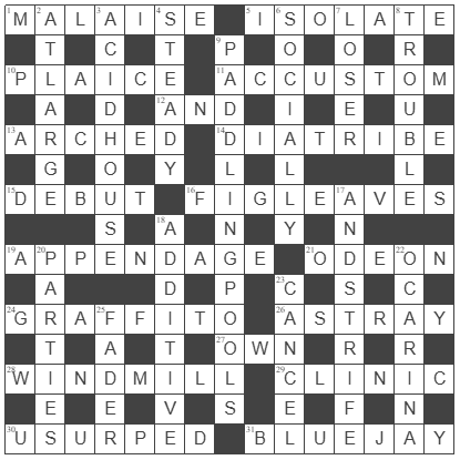 picture of the completed grid