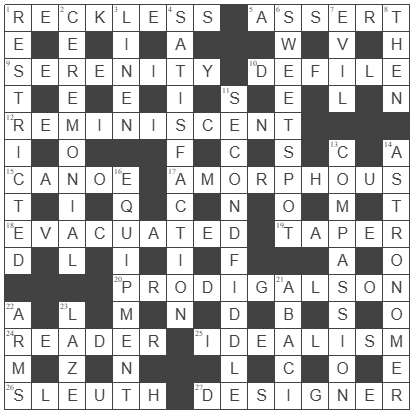 picture of the completed grid