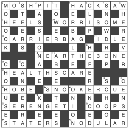 picture of the completed grid