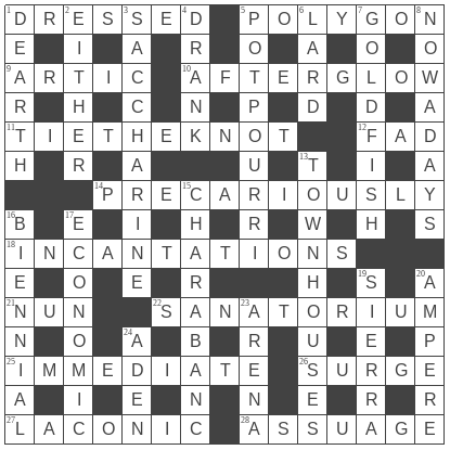 picture of the completed grid