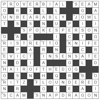 picture of the completed grid