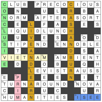 picture of the completed grid