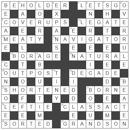 picture of the completed grid