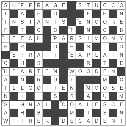 picture of the completed grid