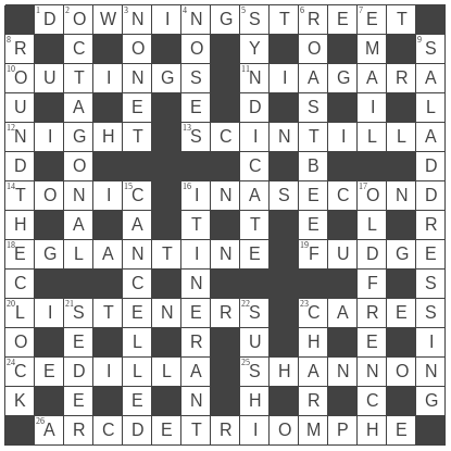 picture of the completed grid