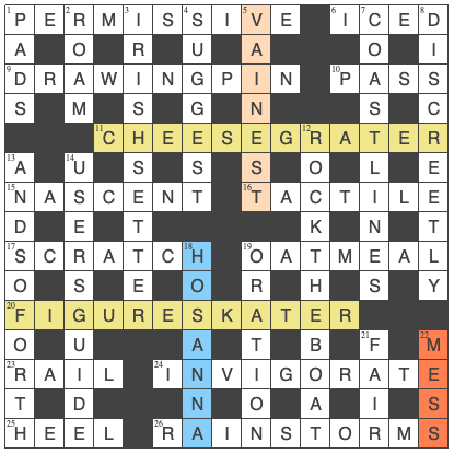 picture of the completed grid