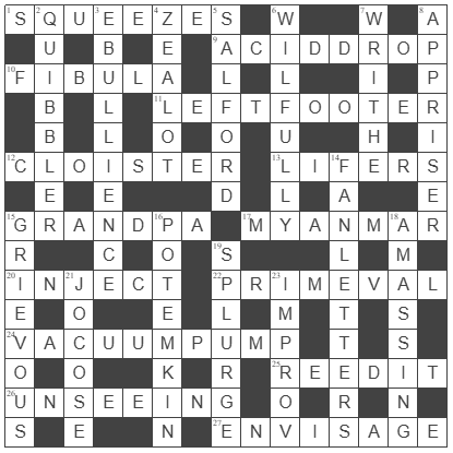 picture of the completed grid