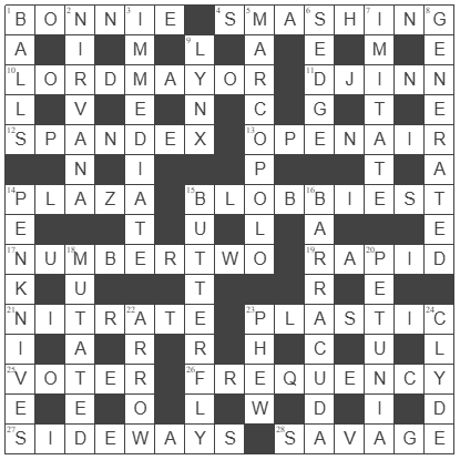 picture of the completed grid