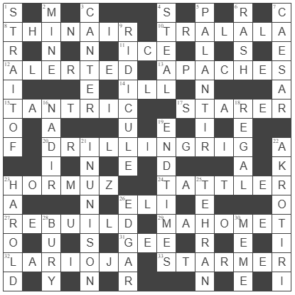 picture of the completed grid