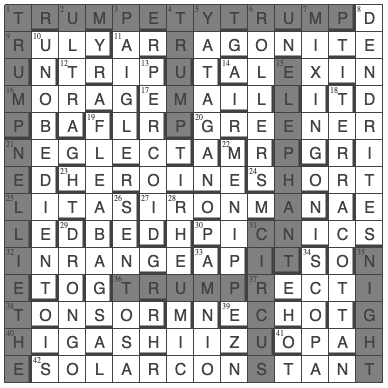  picture of the completed grid