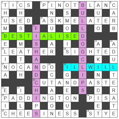 picture of the completed grid